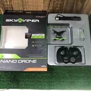 Sky Viper Micro Series M500 Nano Drone with Flight Assist Open Box